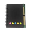 Eco-Friendly Spiral Notebook with Pen and Sticky Note Set
