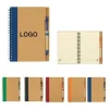 Eco-Friendly Spiral Notebook with Recycled Pen Set