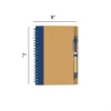 Eco-Friendly Spiral Notebook with Recycled Pen Set