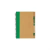 Eco-Friendly Spiral Notebook with Recycled Pen Set