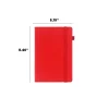 Premium A5 PU Leather Hardcover Notebook with Elastic Band