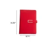 Premium Custom A5 PU Leather Notebook with Metal Buckle