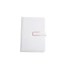Premium Custom A5 PU Leather Notebook with Metal Buckle