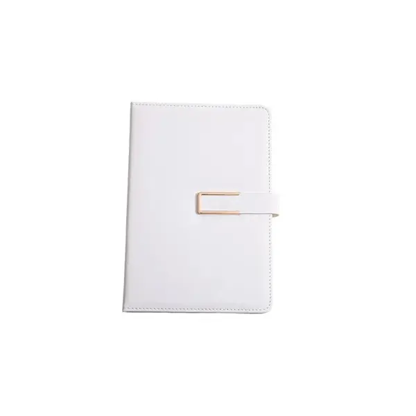 Premium Custom A5 PU Leather Notebook with Metal Buckle