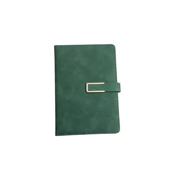 Premium Custom A5 PU Leather Notebook with Metal Buckle