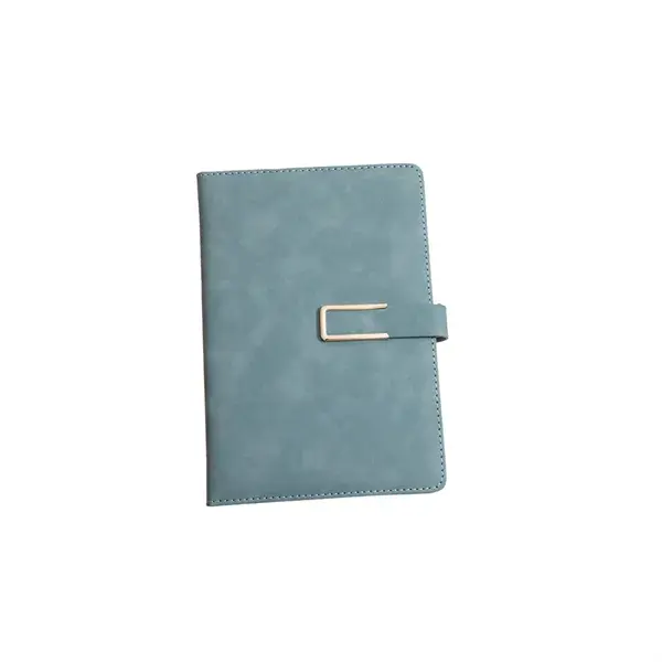 Premium Custom A5 PU Leather Notebook with Metal Buckle