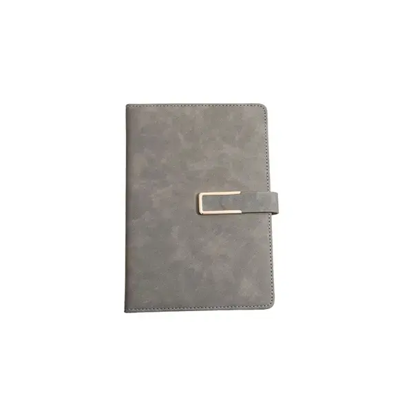 Premium Custom A5 PU Leather Notebook with Metal Buckle