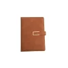 Premium Custom A5 PU Leather Notebook with Metal Buckle