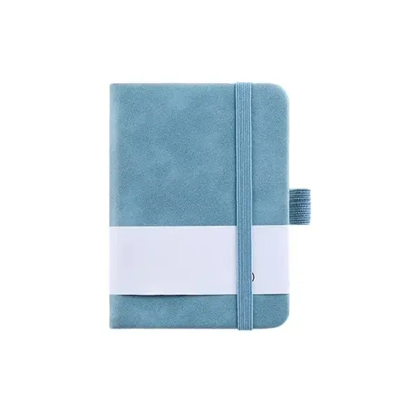 Premium Custom Leather Pocket Notebook with Pen Loop