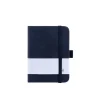 Premium Custom Leather Pocket Notebook with Pen Loop