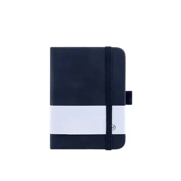 Premium Custom Leather Pocket Notebook with Pen Loop