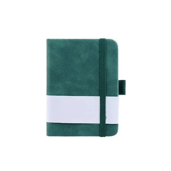 Premium Custom Leather Pocket Notebook with Pen Loop