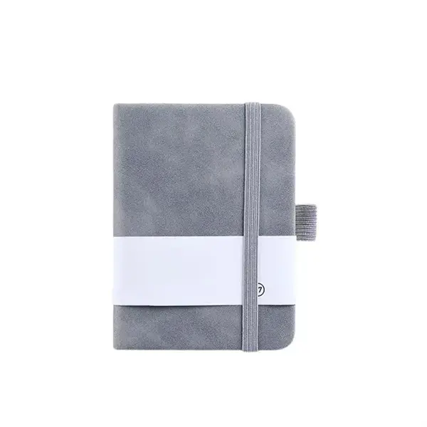 Premium Custom Leather Pocket Notebook with Pen Loop