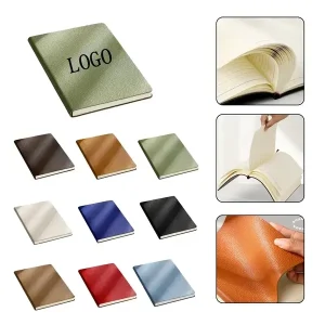 Premium Lychee Textured Leather A5 Professional Notebook