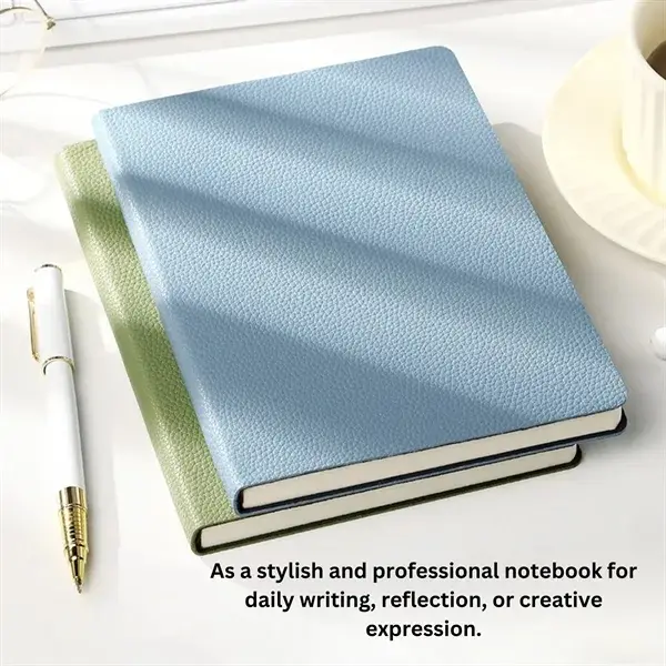 Premium Lychee Textured Leather A5 Professional Notebook