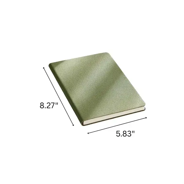 Premium Lychee Textured Leather A5 Professional Notebook