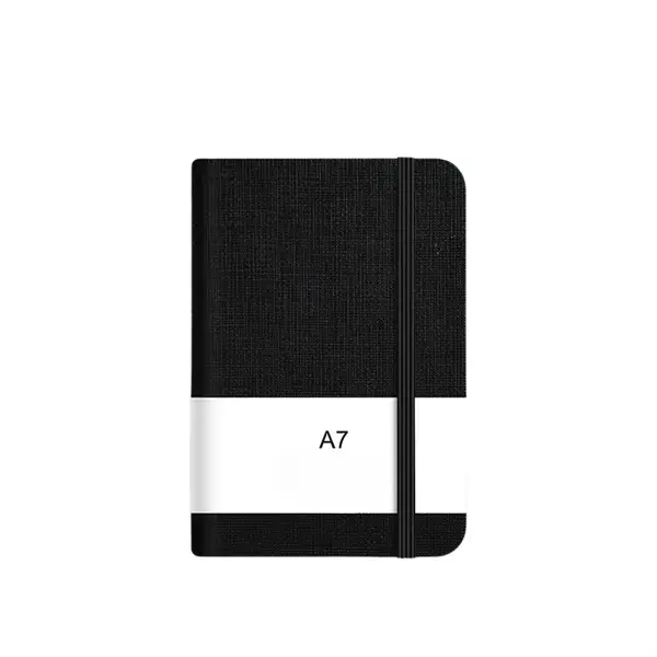 Premium Mini Pocket Notebook with Elastic Strap