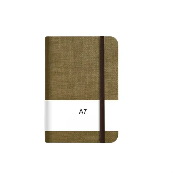 Premium Mini Pocket Notebook with Elastic Strap