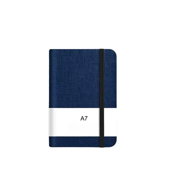 Premium Mini Pocket Notebook with Elastic Strap