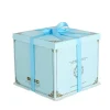 Premium Transparent Double Layer Cake Display Boxes