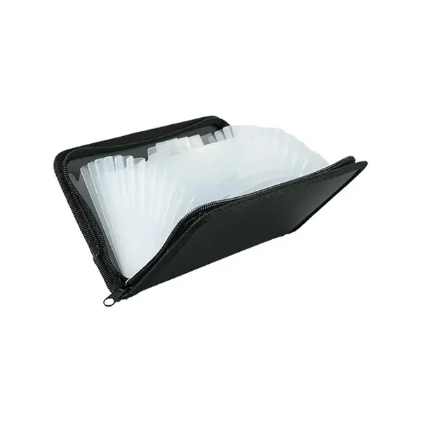 13-Pocket Mini Zippered Accordion Receipt Organizer