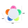 5-in-1 Multicolor Flower Shape Highlighter Pen