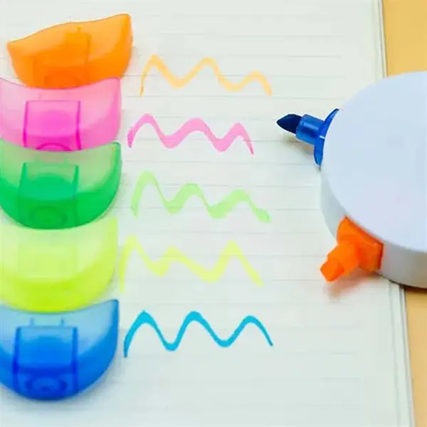 5-in-1 Multicolor Flower Shape Highlighter Pen
