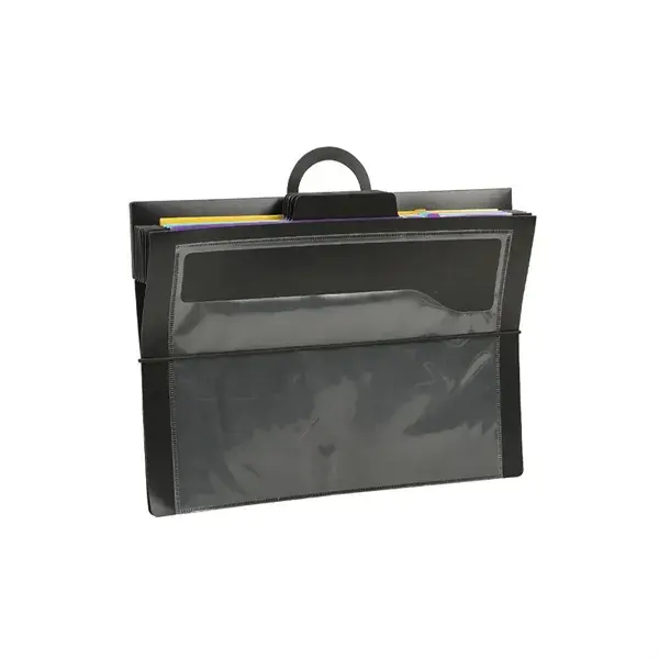 7-Pocket Hanging Rainbow Accordion File Organizer