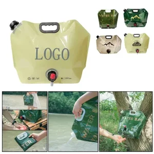 8L Portable Foldable Camping Water Storage Bag with Tap (1) 8L Portable Foldable Camping Water Storage Bag with Tap