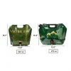 8L Portable Foldable Camping Water Storage Bag with Tap