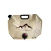 8L Portable Foldable Camping Water Storage Bag with Tap