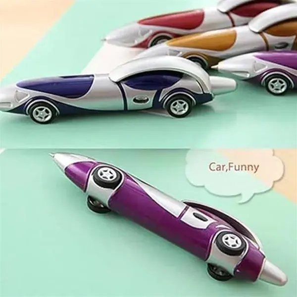 Creative Mini Racer Car Retractable Ballpoint Pen