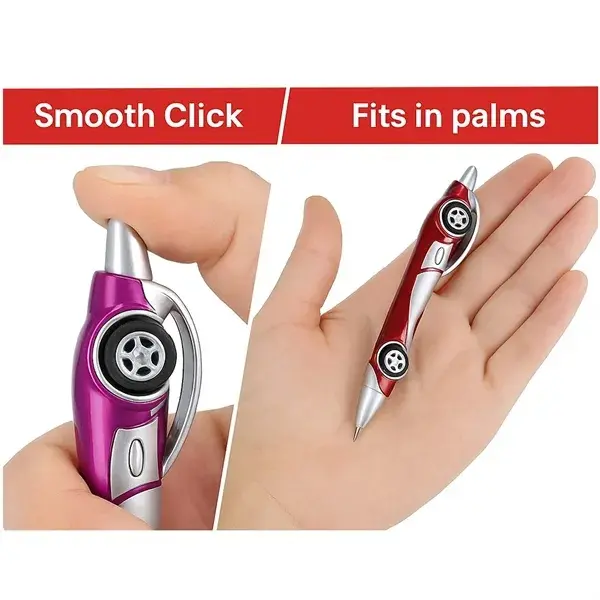 Creative Mini Racer Car Retractable Ballpoint Pen