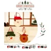 Custom Christmas Felt Character Handbag Gift Pouches