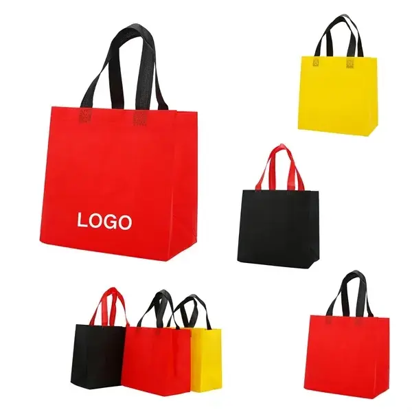 Custom Eco-Friendly Non-Woven Reusable Tote Bags
