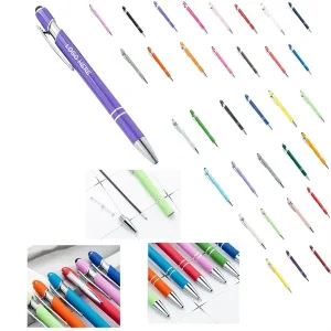 Custom Metal Stylus Ballpoint Pens with Logo Branding