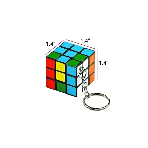 Custom Mini 3x3 Puzzle Cube Keychain