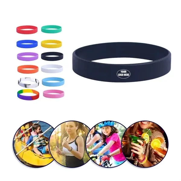 Customizable Silicone Awareness Wristbands for Events