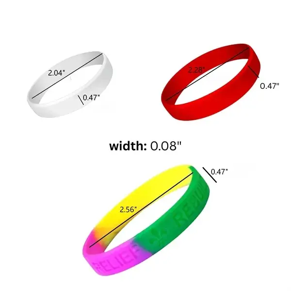 Customizable Silicone Awareness Wristbands for Events