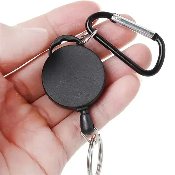Heavy Duty Retractable Carabiner Security Key Reel