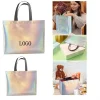 Iridescent Holographic Laminated Non-Woven Laser Tote Bags