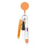 Multicolor Retractable Nurse Pen Set with Badge Reel