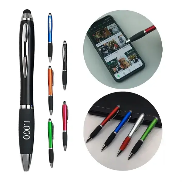 Multifunction Stylus Ballpoint Pen with Comfort Grip