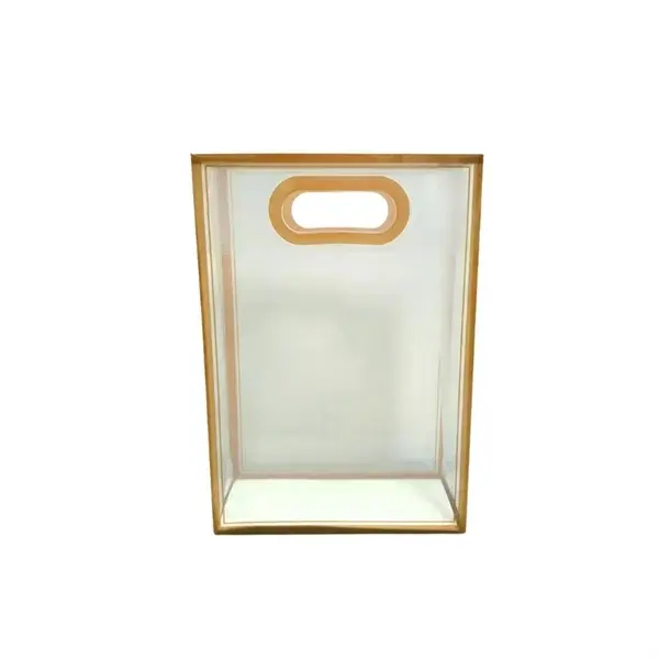 Premium PP Frosted Transparent Gift Tote Bags
