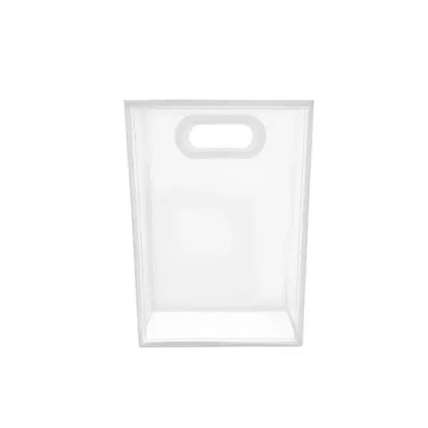 Premium PP Frosted Transparent Gift Tote Bags