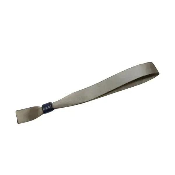 Custom Fabric Event Wristbands with Secure Plastic Sliding Lock