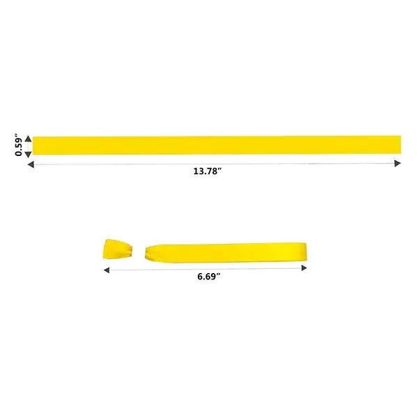 Custom Fabric Event Wristbands with Secure Plastic Sliding Lock