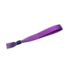 Custom Fabric Event Wristbands with Secure Plastic Sliding Lock