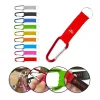 Custom Heavy-Duty Carabiner Keychain Strap with Logo Patch