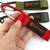 Custom Heavy-Duty Carabiner Keychain Strap with Logo Patch